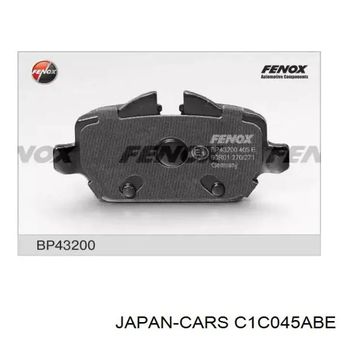 Pastillas de freno delanteras Fiat Ducato 2 230L