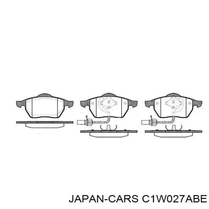 Pastillas de freno delanteras Audi A6 4F2