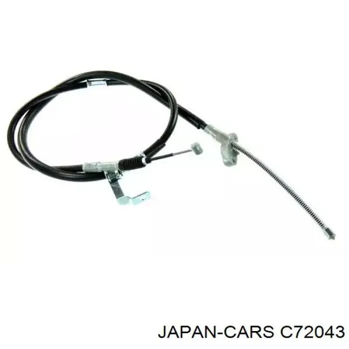 C72043 Japan Cars cable de freno de mano trasero izquierdo