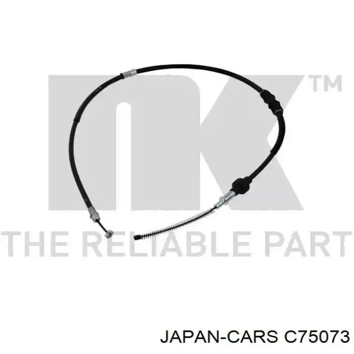 C75073 Japan Cars cable de freno de mano trasero izquierdo