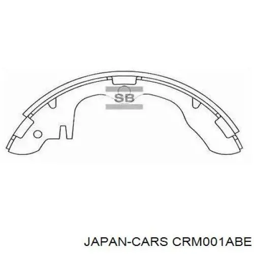 Juego de zapatas de frenos, freno de estacionamiento Mercedes E C124