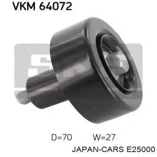 Rodillo tensor correa poli V Japan Cars E25000 precio, desde 31,77 EUR