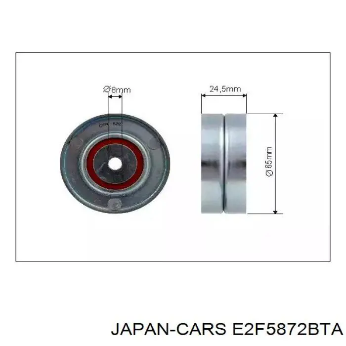 Rodillo, correa trapecial poli V Renault Espace 4 JK0
