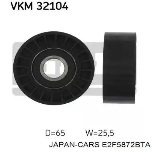 Rodillo, correa trapecial poli V Renault Espace 4 JK0