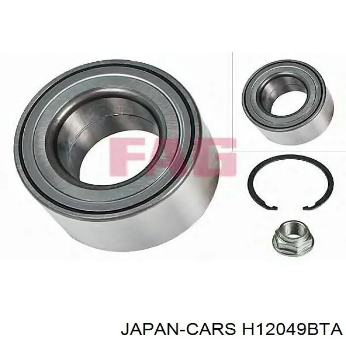 Cojinete de rueda delantero Toyota Corolla E12