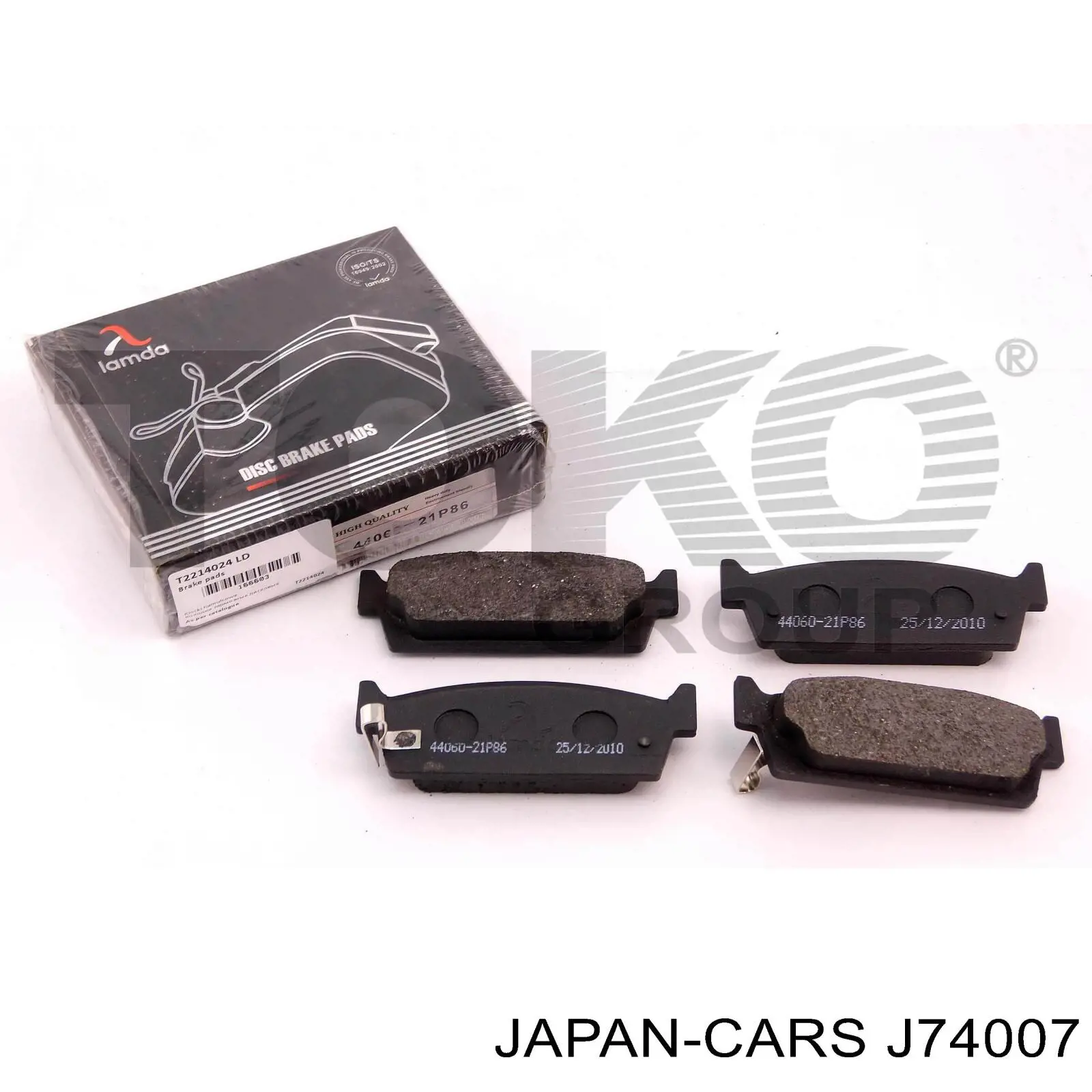 J74007 Japan Cars casquillo de barra estabilizadora delantera