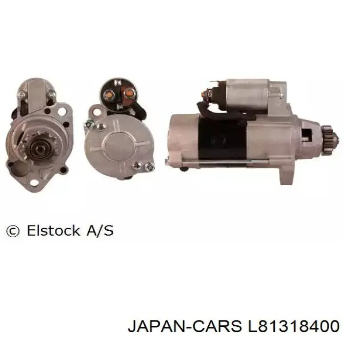 L81318400 Japan Cars motor de arranque