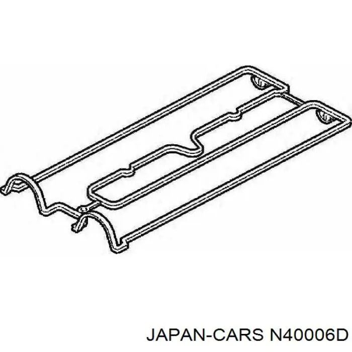 N40006D Japan Cars junta de la tapa de válvulas del motor