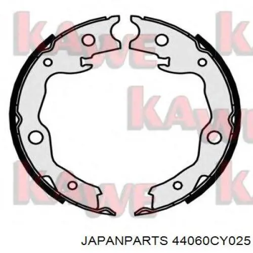 Juego de zapatas de frenos, freno de estacionamiento Nissan Tiida C11X