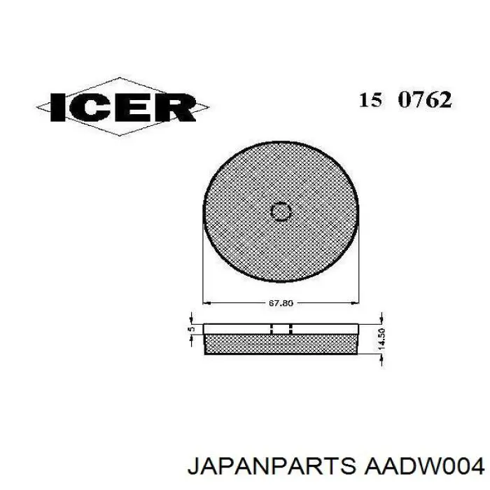 Árboles de levas Japan Parts AADW004 precio, desde 59,34 EUR