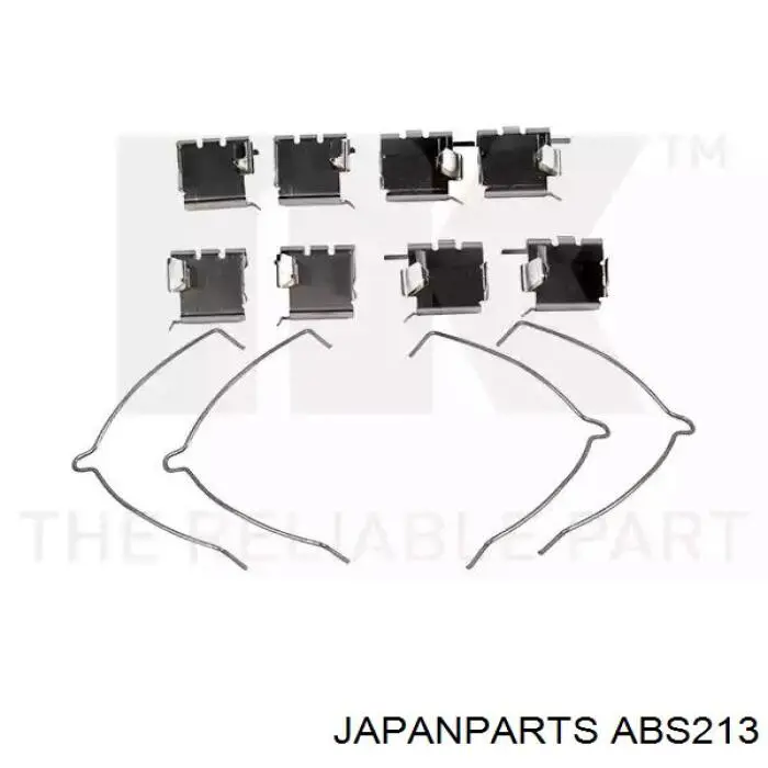 ABS213 Japan Parts sensor abs delantero izquierdo