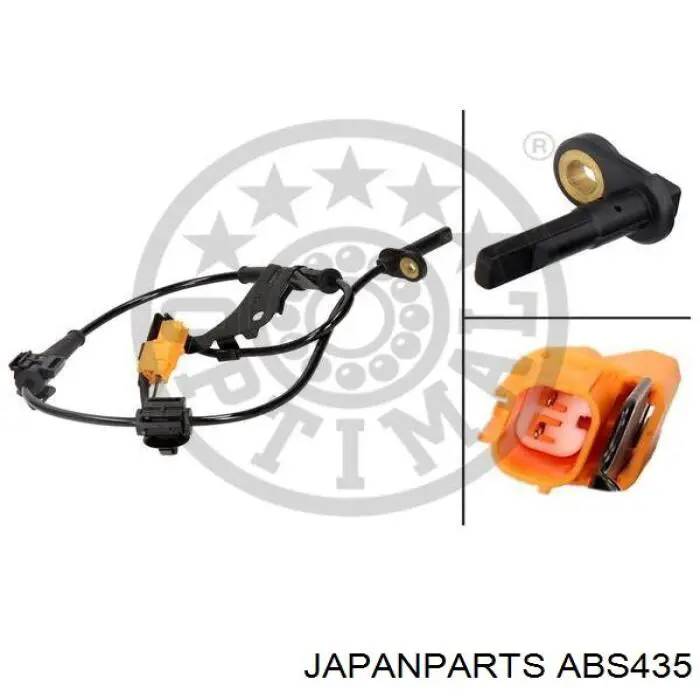 Sensor ABS delantero izquierdo Japan Parts ABS435
