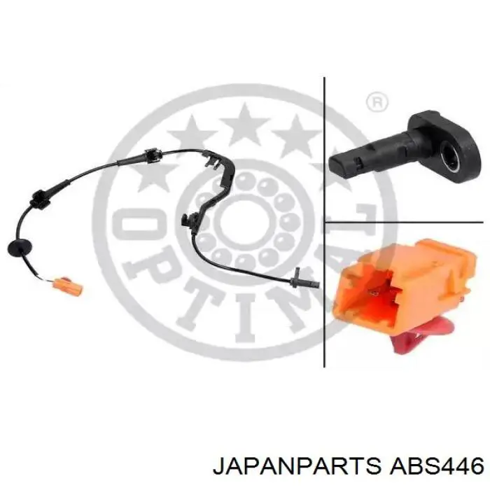 57470SAA003 Honda sensor abs trasero derecho