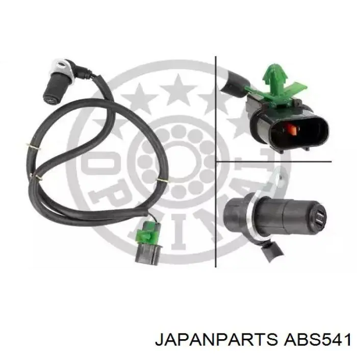 ABS541 Japan Parts Sensor de freno, delantero derecho