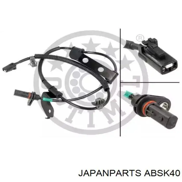 Sensor ABS delantero izquierdo Japan Parts ABSK40