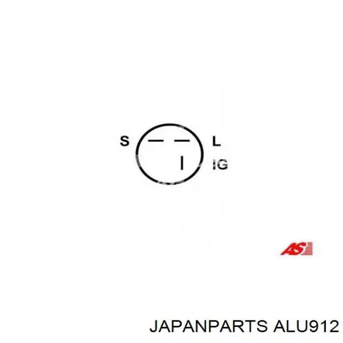 ALU912 Japan Parts alternador