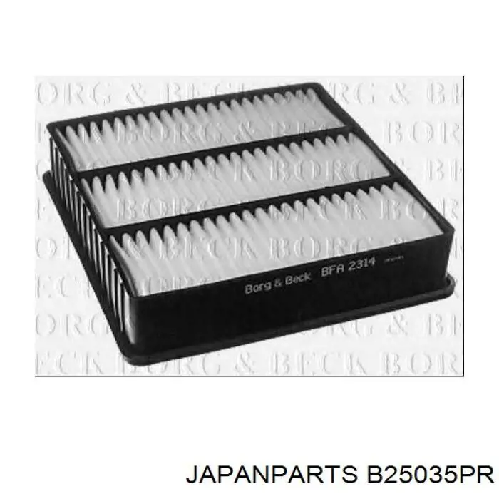 B25035PR Japan Parts filtro de aire