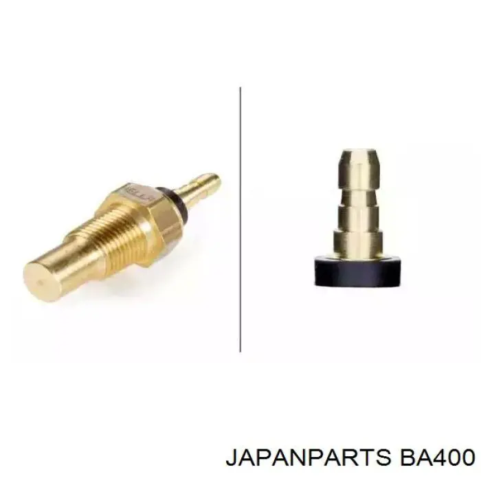 Sensor de temperatura del refrigerante JAPANPARTS BA400