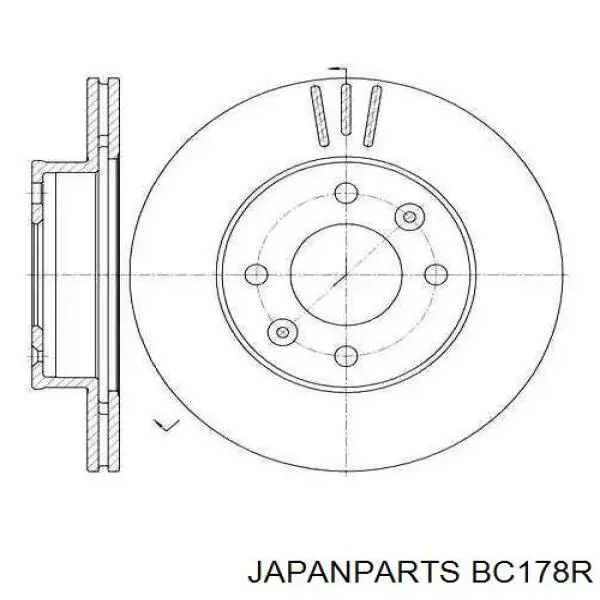 Comprar BC178R Japan Parts Cable de freno de mano trasero derecho