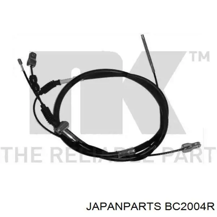 BC2004R Japan Parts cable de freno de mano trasero derecho