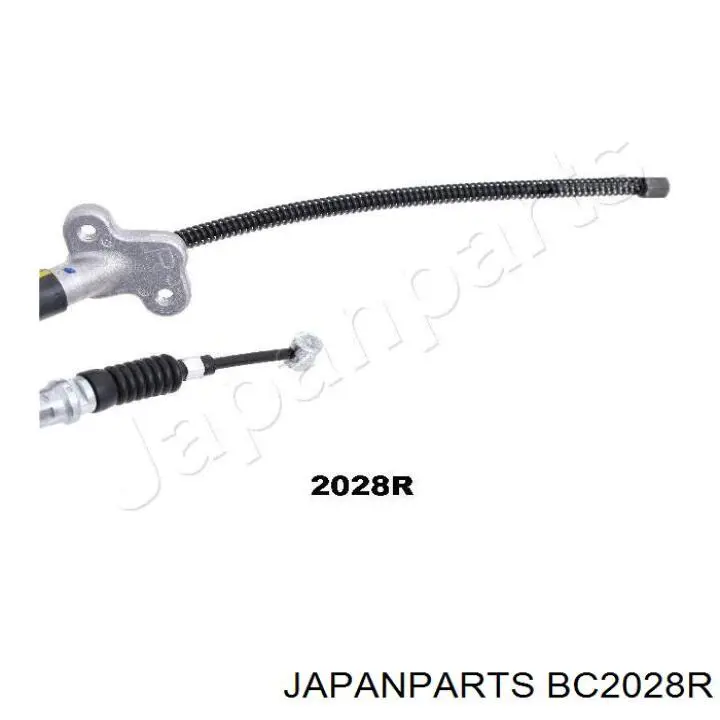 BC-2028R Japan Parts cable de freno de mano trasero derecho