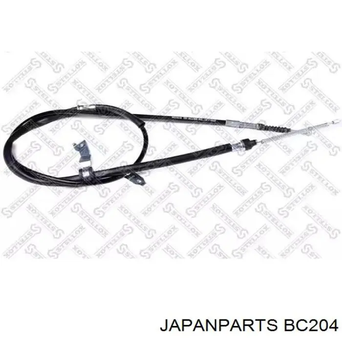 BC204 Japan Parts cable de freno de mano trasero derecho