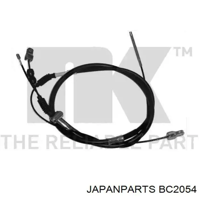 BC-2054 Japan Parts cable de freno de mano intermedio