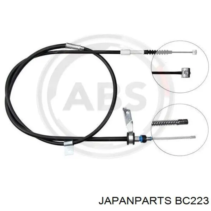 BC223 Japan Parts cable de freno de mano trasero derecho