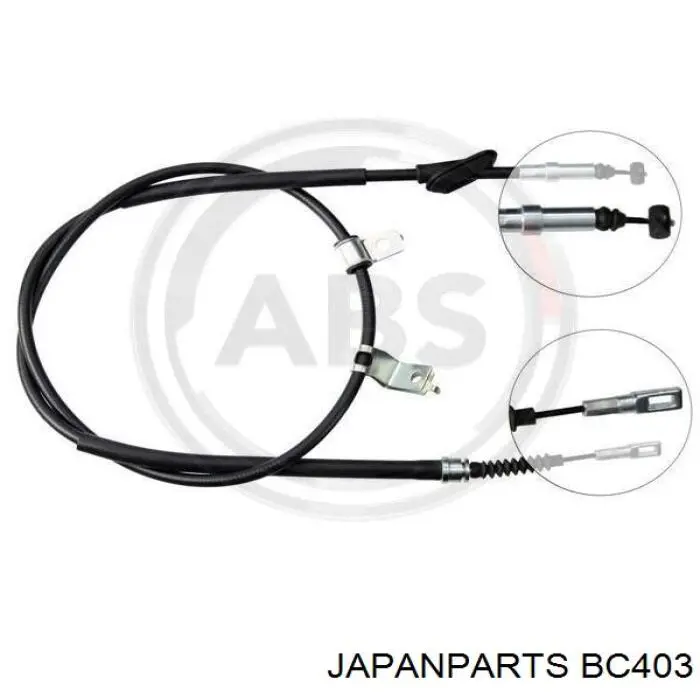 BC-403 Japan Parts cable de freno de mano trasero derecho