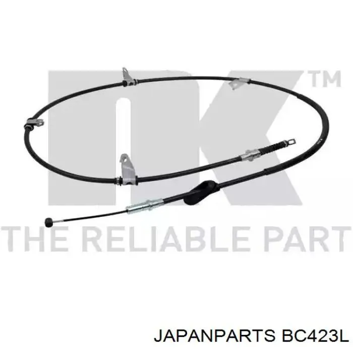 BC-423L Japan Parts cable de freno de mano trasero izquierdo