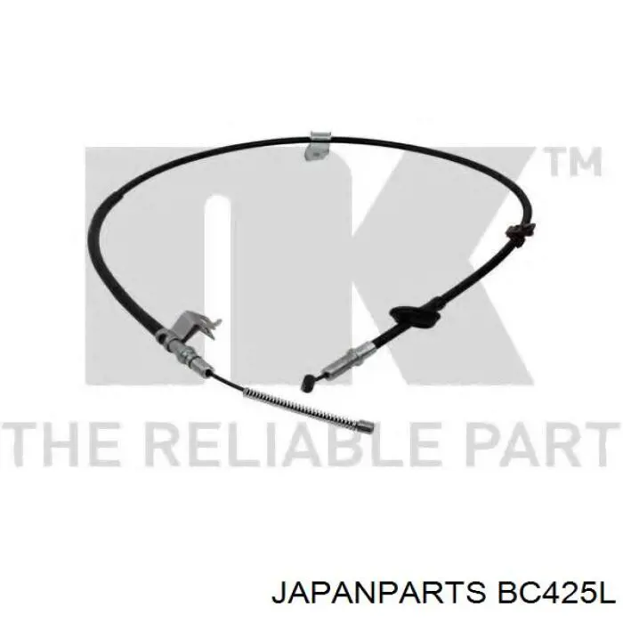 BC-425L Japan Parts cable de freno de mano trasero izquierdo