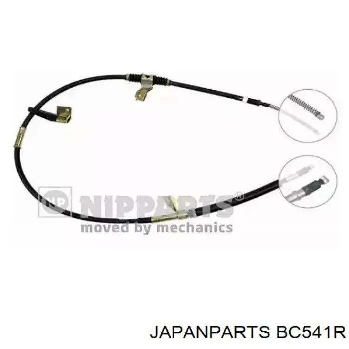 Cable de freno de mano trasero derecho 240284 Adriauto