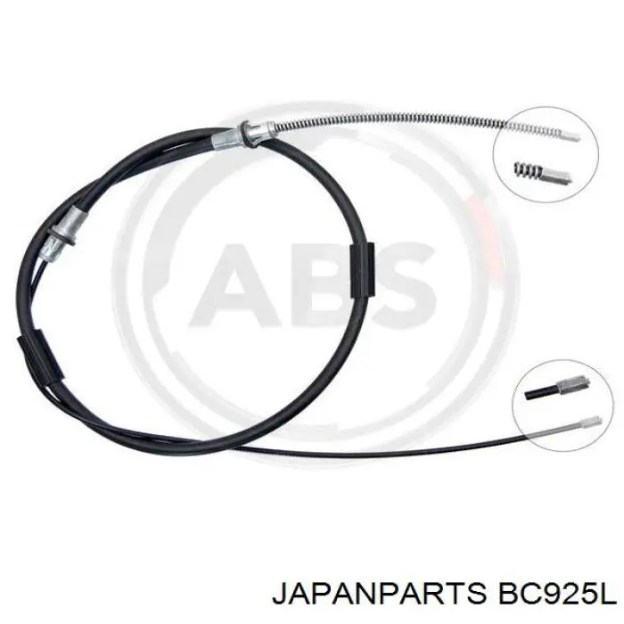 BC-925L Japan Parts cable de freno de mano trasero izquierdo