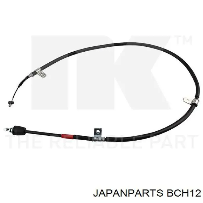 BCH12 Japan Parts cable de freno de mano trasero izquierdo