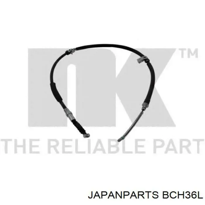 BC-H36L Japan Parts cable de freno de mano trasero izquierdo