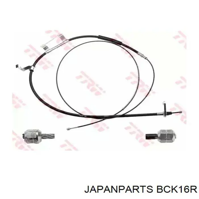 BC-K16R Japan Parts cable de freno de mano trasero derecho