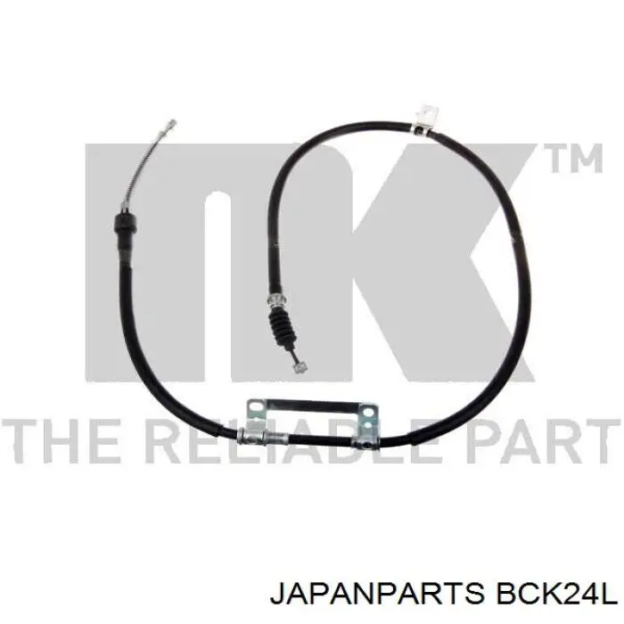 BC-K24L Japan Parts cable de freno de mano trasero izquierdo