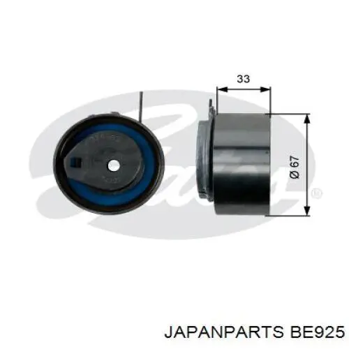 BE-925 Japan Parts tensor, correa dentada