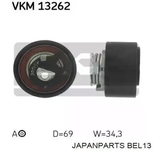 BEL13 Japan Parts rodillo, cadena de distribución