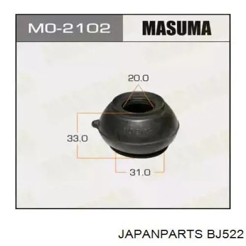 BJ522 Japan Parts Rótula de suspensión superior