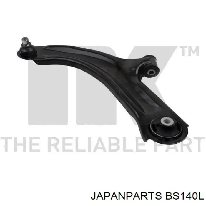 BS-140L Japan Parts barra oscilante, suspensión de ruedas delantera, inferior izquierda