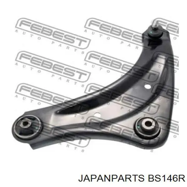 Brazo inferior derecho de la suspensión delantera MSA015184 Mando