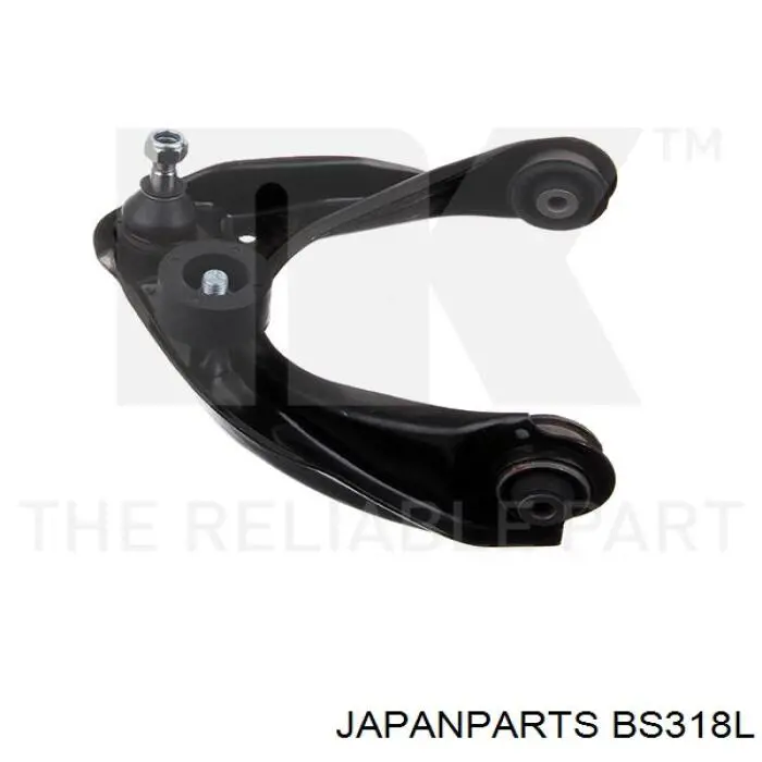 Brazo superior izquierdo de la suspensión delantera BS318L Japan Parts
