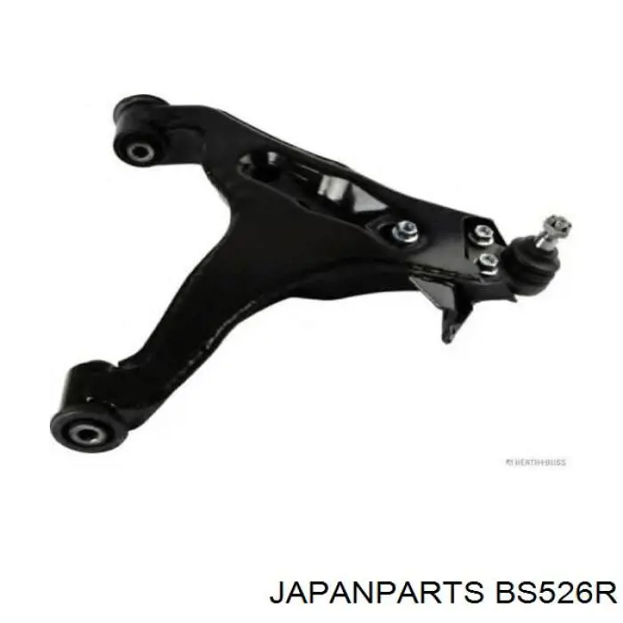 BS-526R Japan Parts barra oscilante, suspensión de ruedas delantera, inferior derecha