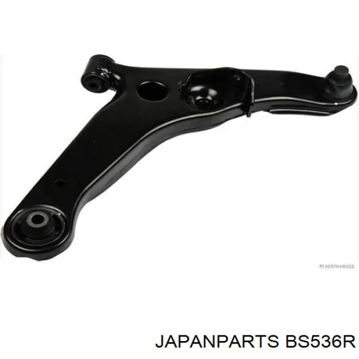 BS-536R Japan Parts barra oscilante, suspensión de ruedas delantera, inferior derecha