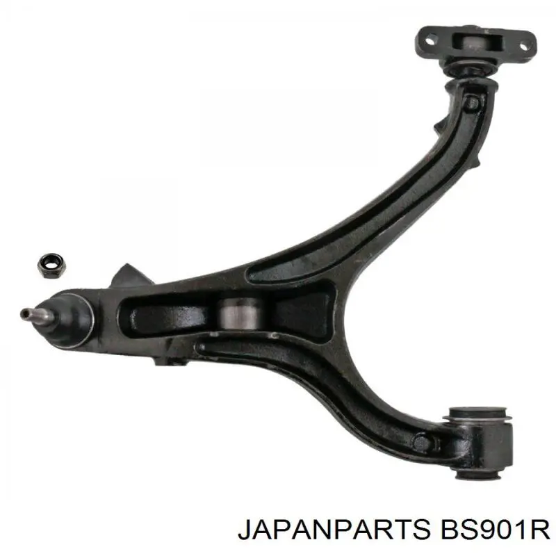 BS-901R Japan Parts barra oscilante, suspensión de ruedas delantera, inferior derecha