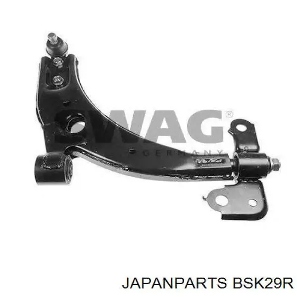 BS-K29R Japan Parts barra oscilante, suspensión de ruedas delantera, inferior derecha