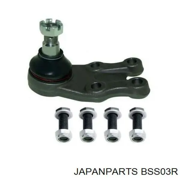 BS-S03R Japan Parts barra oscilante, suspensión de ruedas delantera, inferior derecha