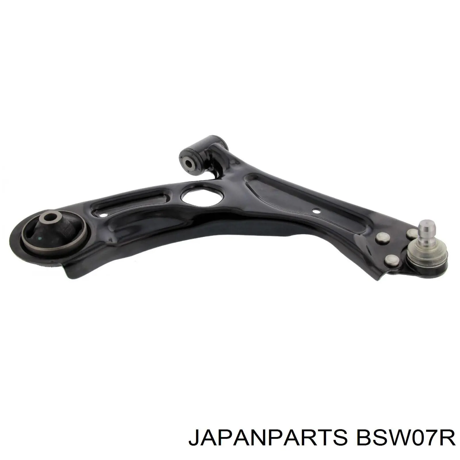 BSW07R Japan Parts barra oscilante, suspensión de ruedas delantera, inferior derecha