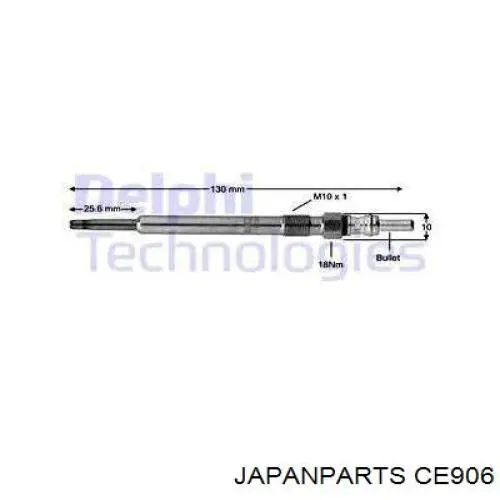 CE-906 Japan Parts bujía de incandescencia